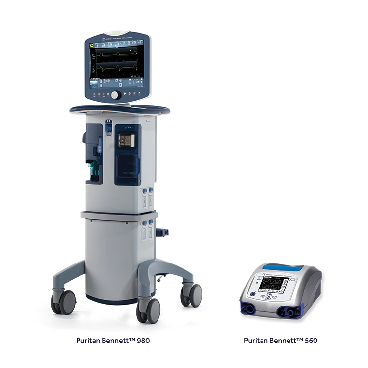 Two models of Medtronic ventilators – the PB980 and PB560