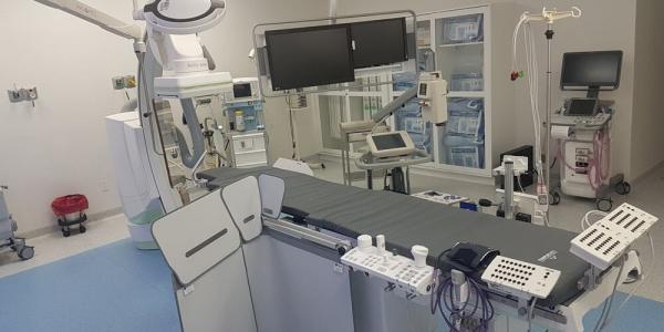 The new state-of-the-art cath lab.